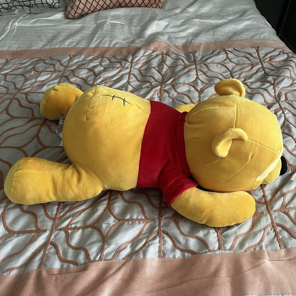 Disney Sleeping Winnie The Pooh Cuddleez Offical Disney Licensed XL NwT - Picture 5 of 11